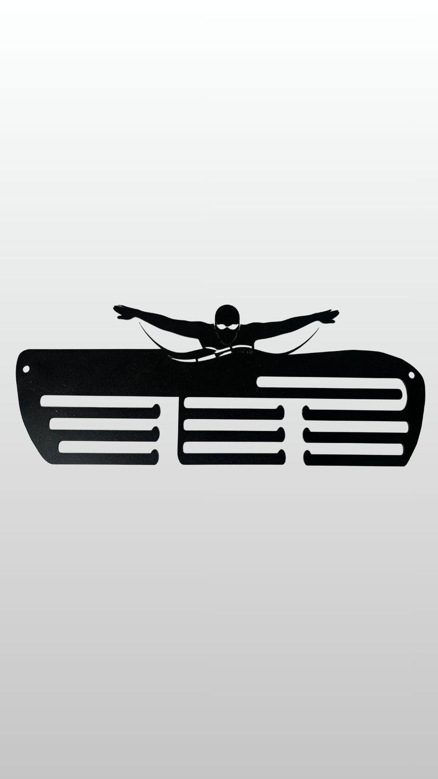 Soporte medallas natacion